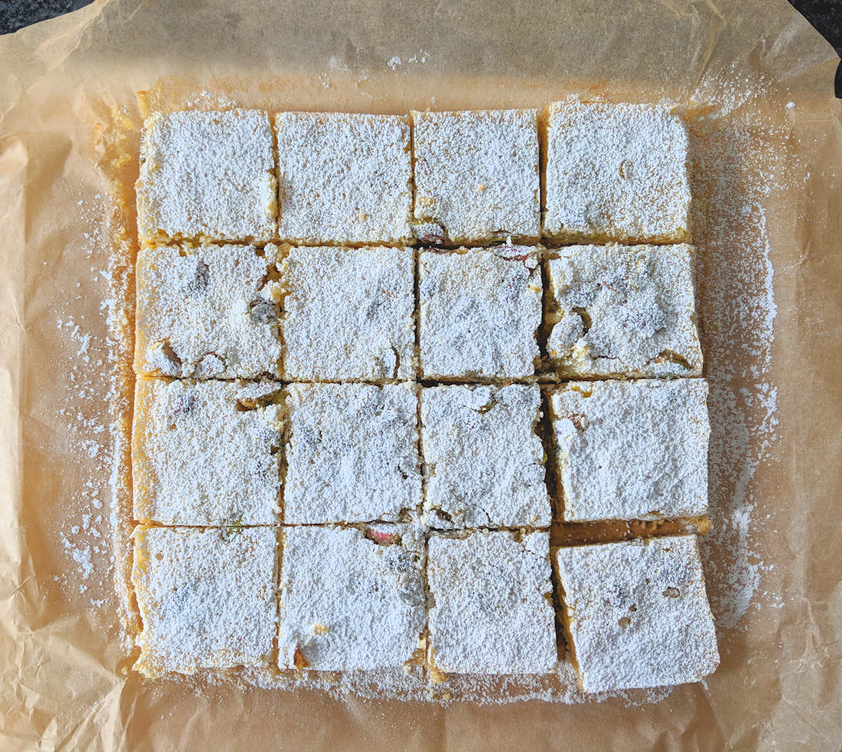 Pistachio Lemon Bars Recipe Cuisine Fiend